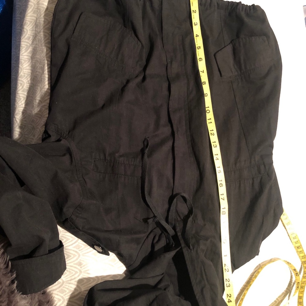 BRANDI MELVILLE Hailey Zip Hood Jacket Black OS - Picture 15 of 16